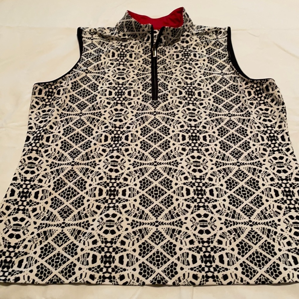 Tail sleeveless golf shirt xl
